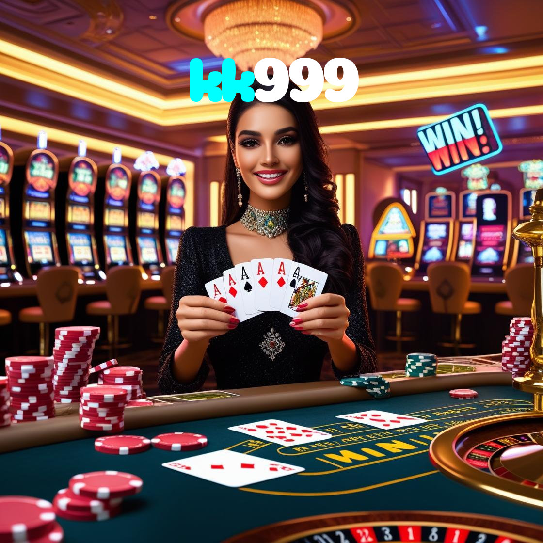 kk999：Vença no blackjack e prove que você é um verdadeiro mestre!